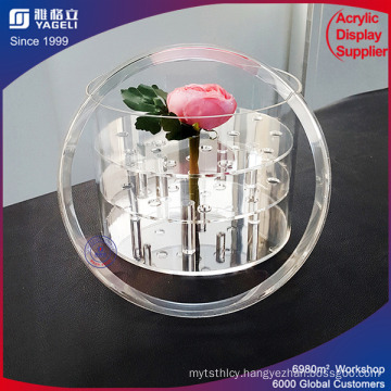 Yageli Trade Assurance Supplier Acrylic Gift Flower Box